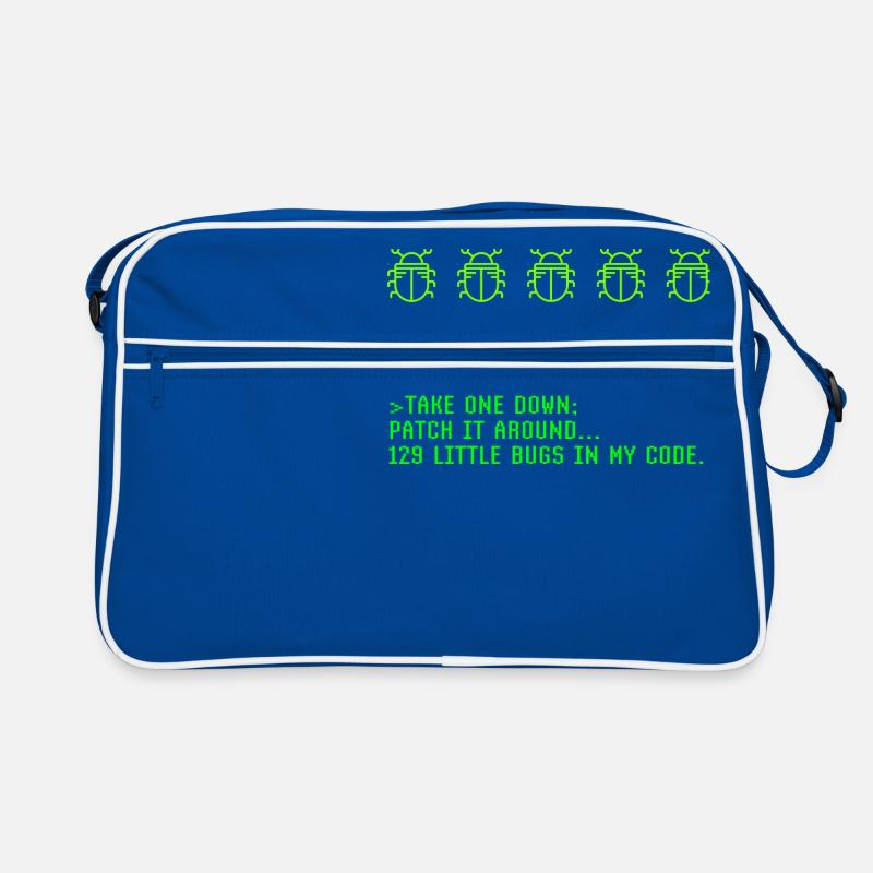 Debugging Programmieren Programmier-Joke Retro Tasche