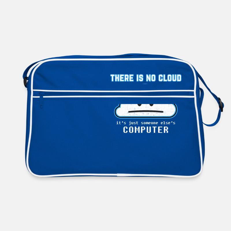 Funny Programmer Joke - Il n'y a pas de nuage graphique Sac Retro