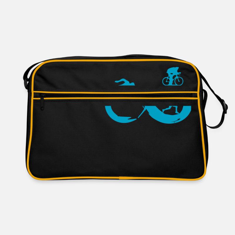 Triathlon Natation Bike Run Sac Retro