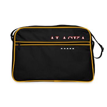 suis alaska - Sac Retro - noir/or - Devant