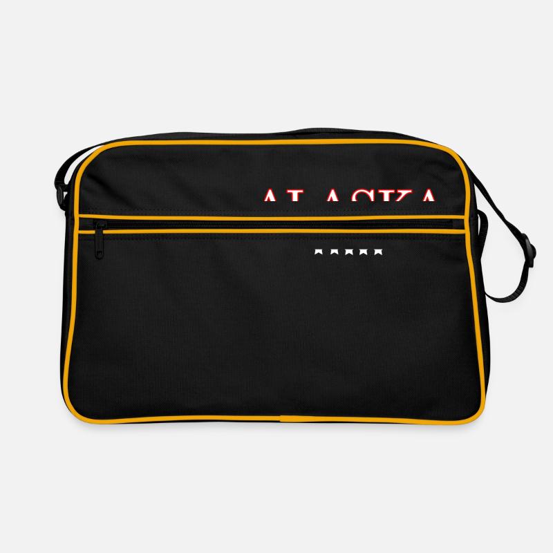 Bin Alaska - Retro Tasche - Schwarz/Gold