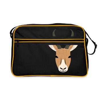 springbok - Sac Retro - noir/or - Devant