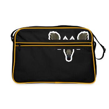 Moosehead à faible teneur en poly - Sac Retro - noir/or - Devant