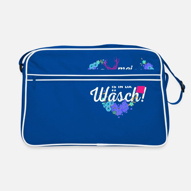 Mei Dirndl is in da Wäsch Dirndlersatz Retro Tasche