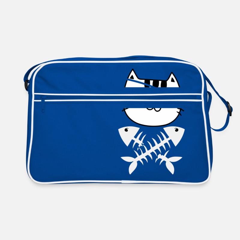Cat Pirate Retro Bag