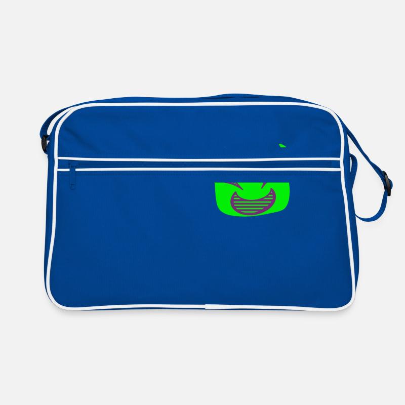 Green devil Retro Tasche
