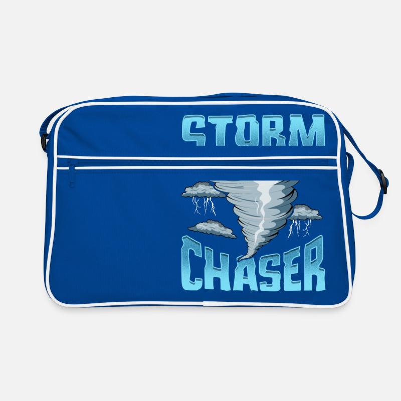 Obsédé par la tempête mignonne Chaser Tempête Tornado Obsessed Sac Retro