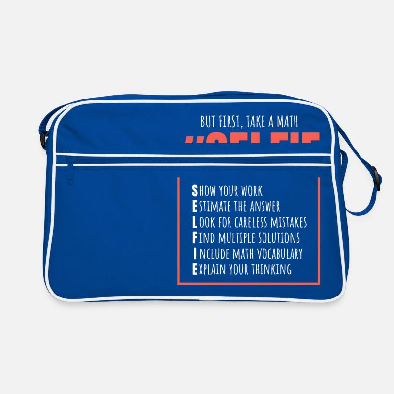 Cadeau de maths rigolote prof de math Sac Retro