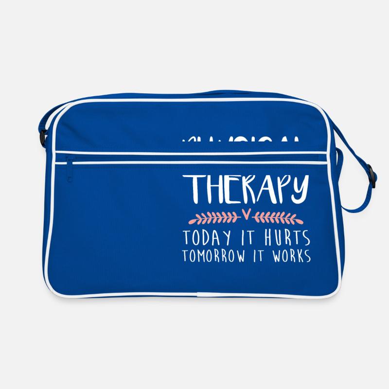 Physical Therapy Gift Today It Hurts Tomorrow It Retro Bag