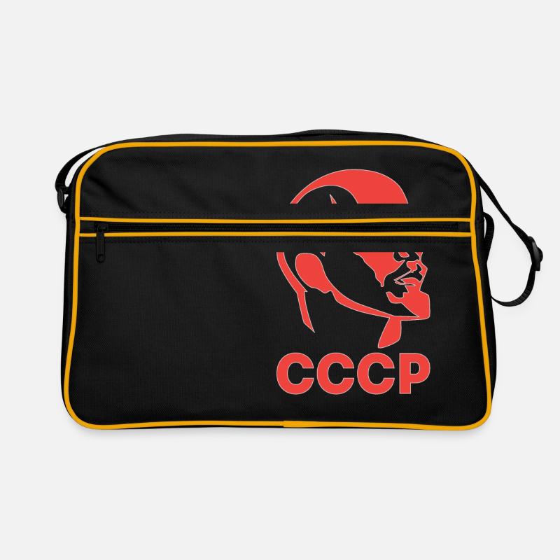 udssr Symbol Statement Soviet red Retro Tasche