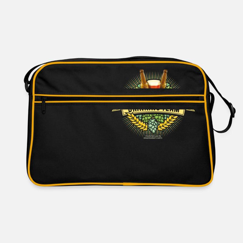 Apres Ski Beer Drinking Team Retro Tasche