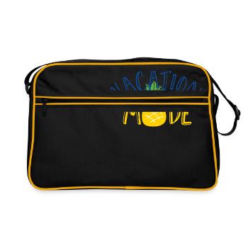 Mode vacances - Sac Retro - noir/or - Devant
