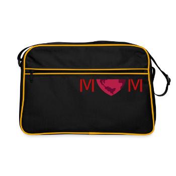 Fête des Mères - Sac Retro - noir/or - Devant
