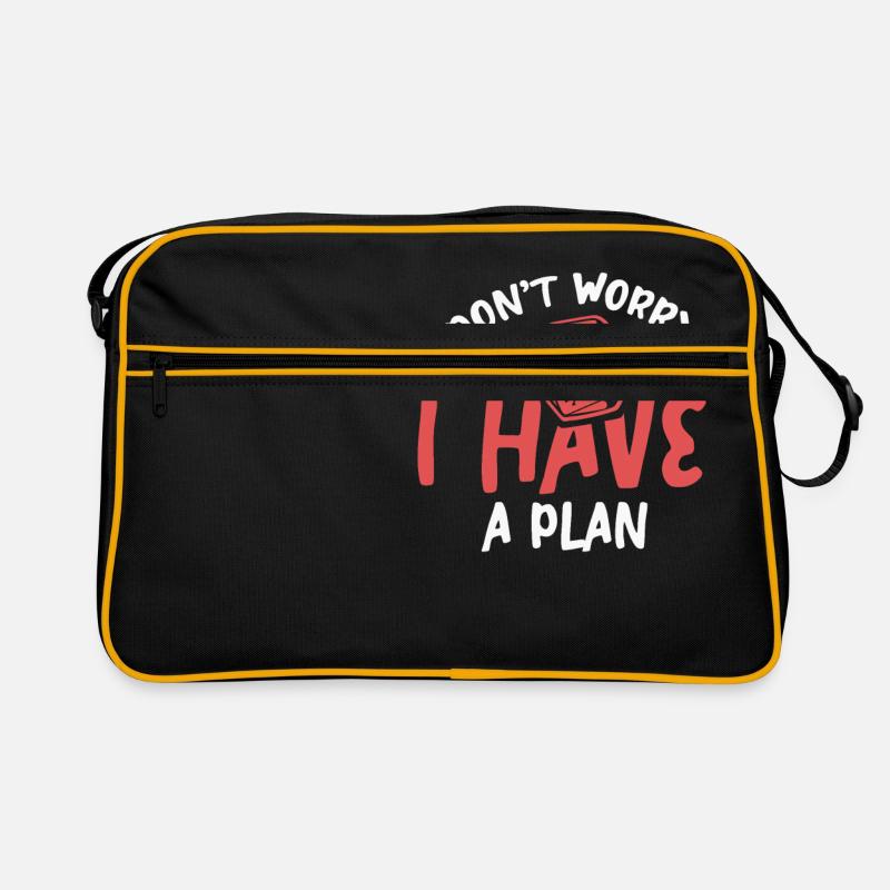 Don't Worry I Have a Plan product für einen Sac Retro