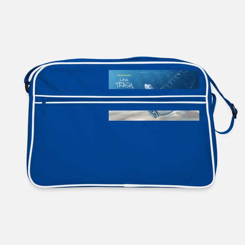 Keep the sea clean Retro Bag