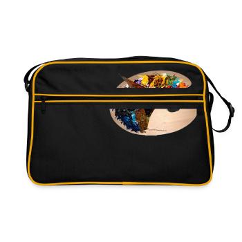 La palette de couleurs - Sac Retro - noir/or - Devant
