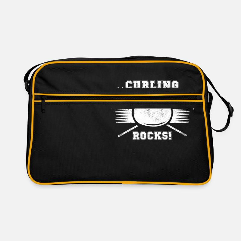 Stockschießen Curling Eisstock Eisstockschießen Sac Retro