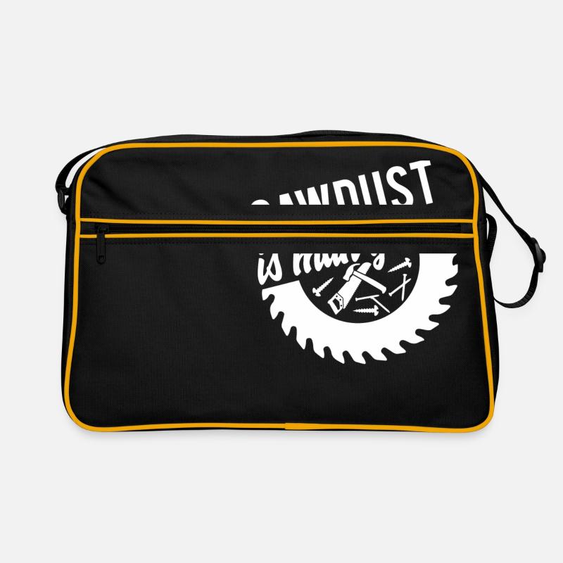 Saw Dust Is Man Glitter Sac Retro