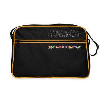 Danse bollywood - Sac Retro - noir/or - Devant