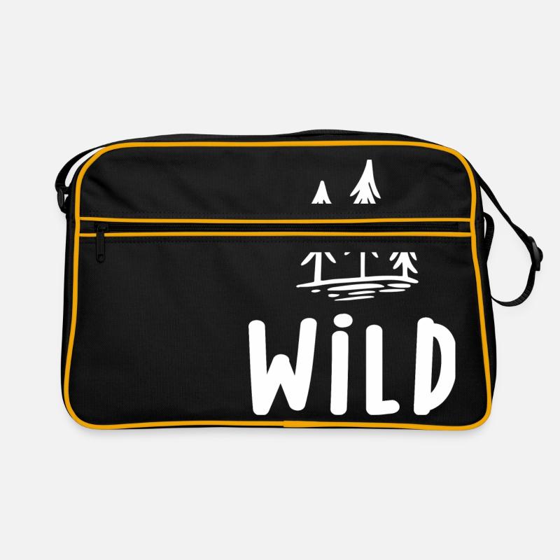 Sauvage Forêt Sac Retro
