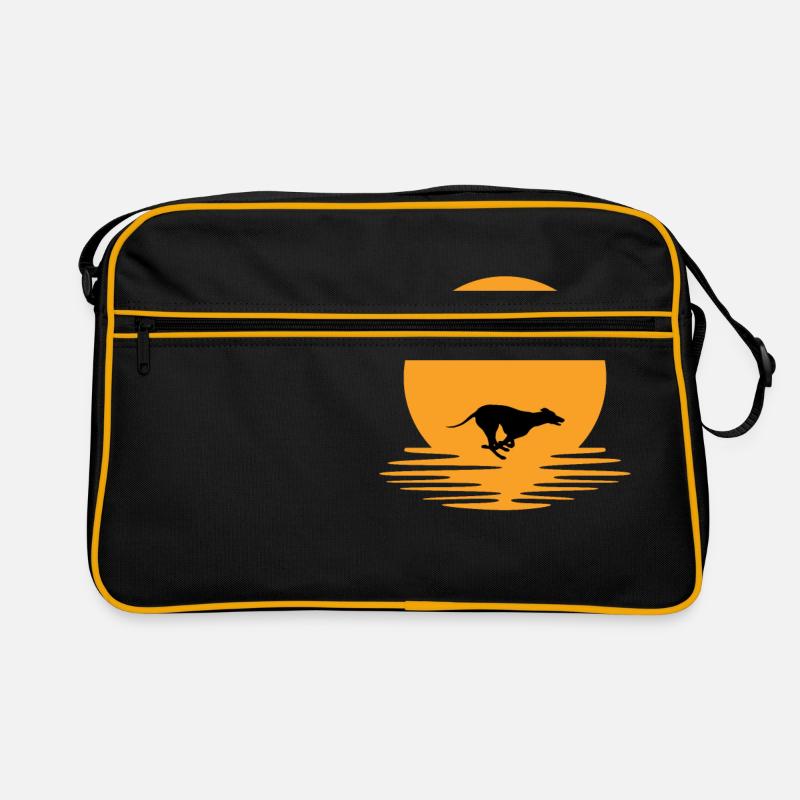 Greyhound Sunset Retro Bag