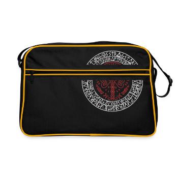 yggdrassil - Sac Retro - noir/or - Devant