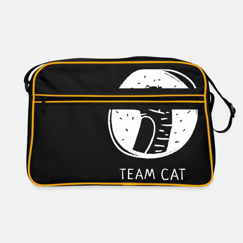 Équipe chat proverbe anglais Sac Retro