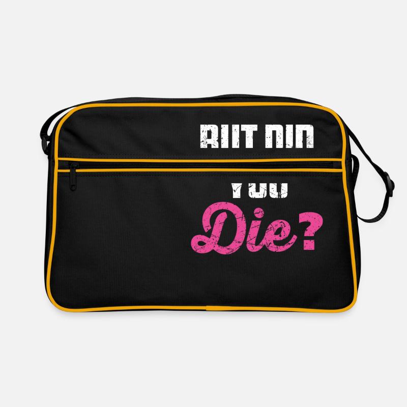 Mais êtes-vous mort pour une excellente conception d'infirmière Sac Retro