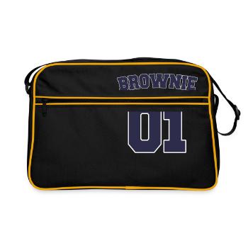 Brownie pour tous les Bruns Amis Poilus Tenues - Sac Retro - noir/or - Devant
