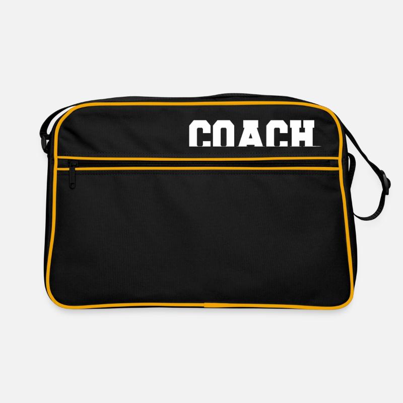 coach - Retro Tasche - Schwarz/Gold