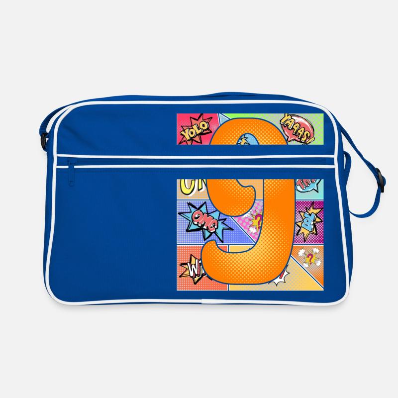 9 ans 9 ans 9 anniversaire 9e anniversaire Comic Style Sac Retro
