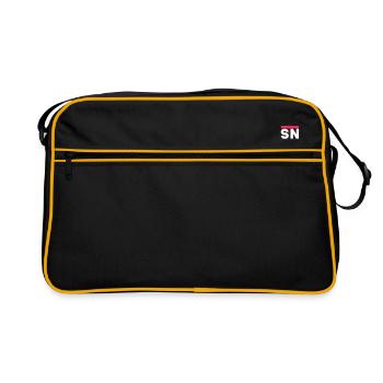SNKTPL Berlin St. Pauli Sankt Pauli Gift - Retro Bag - black/gold - Front