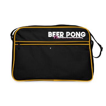 Bière Pong Pong English Princess - Sac Retro - noir/or - Devant