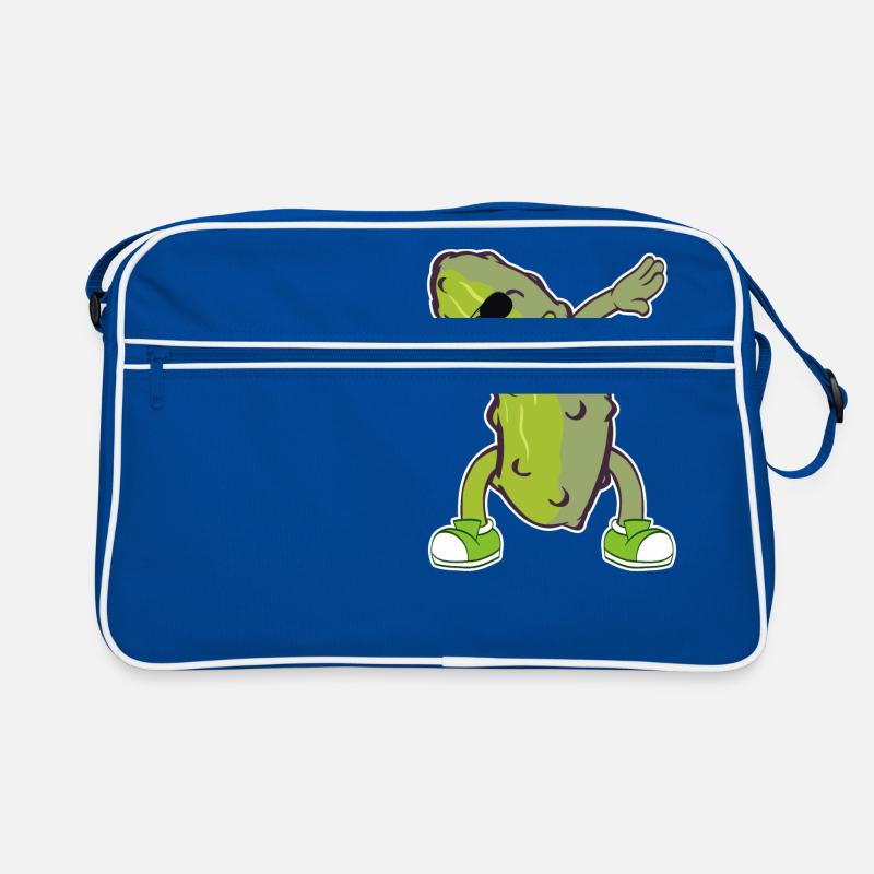 Dabbing Cucumber Dab Swag Swagger T-shirt Design Retro Bag