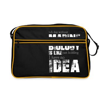 Biologie marine - Sac Retro - noir/or - Devant