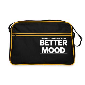 Médicament - Sac Retro - noir/or - Devant