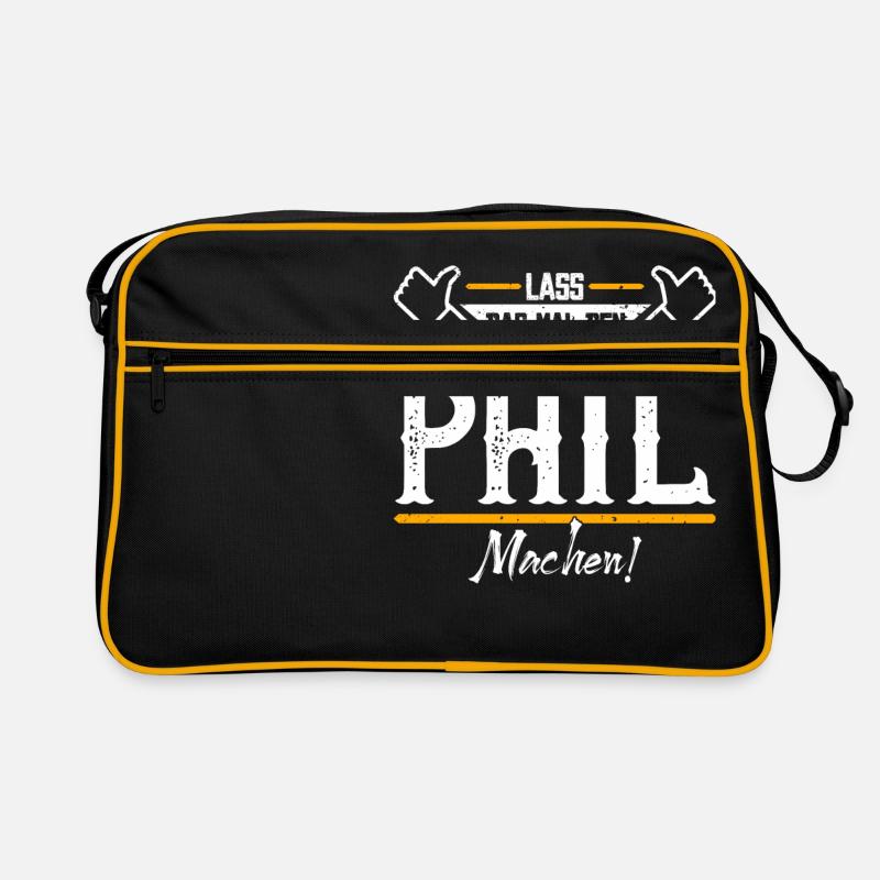 Phil Geschenkidee Geschenk Geburtstag Retro Tasche