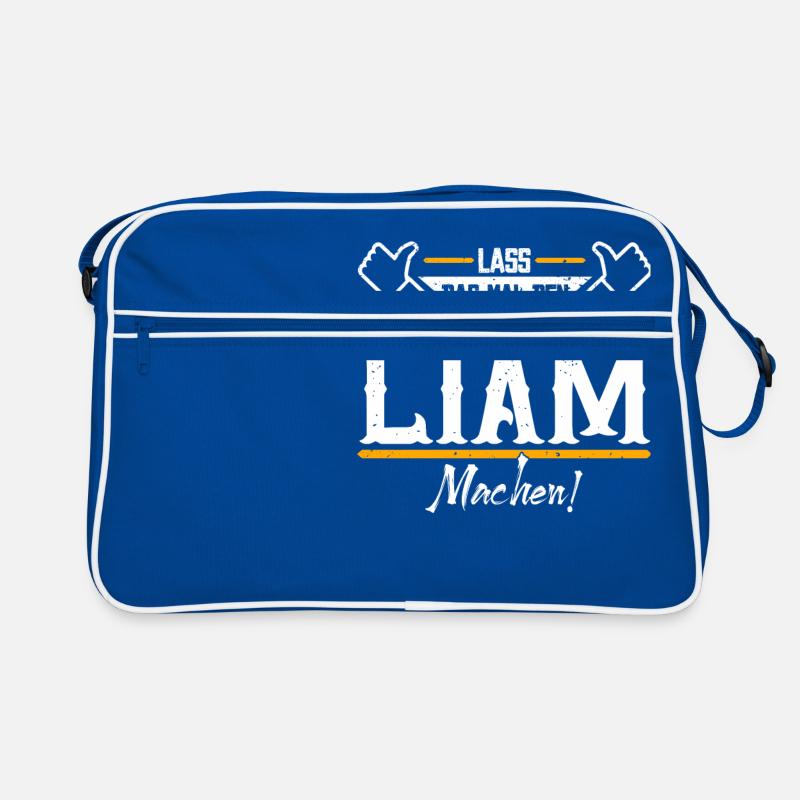 Liam Geschenkidee Geschenk Geburtstag Retro Tasche