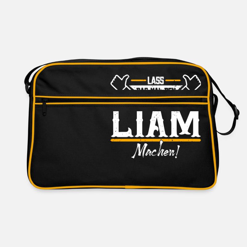 Liam Geschenkidee Geschenk Geburtstag Retro Tasche