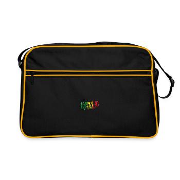 Reggae Rasta - Retro Bag - black/gold - Front
