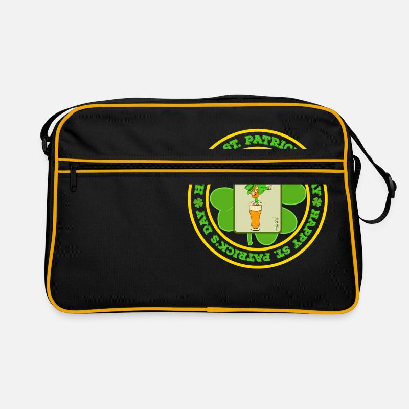 Les mecs! Demandez à ce tshirt de la SaintPatrick Sac Retro