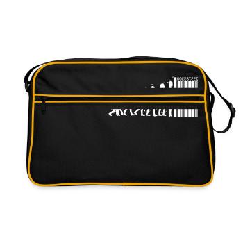 Unique Evolution Design For Consumers Evolution - Retro Bag - black/gold - Front