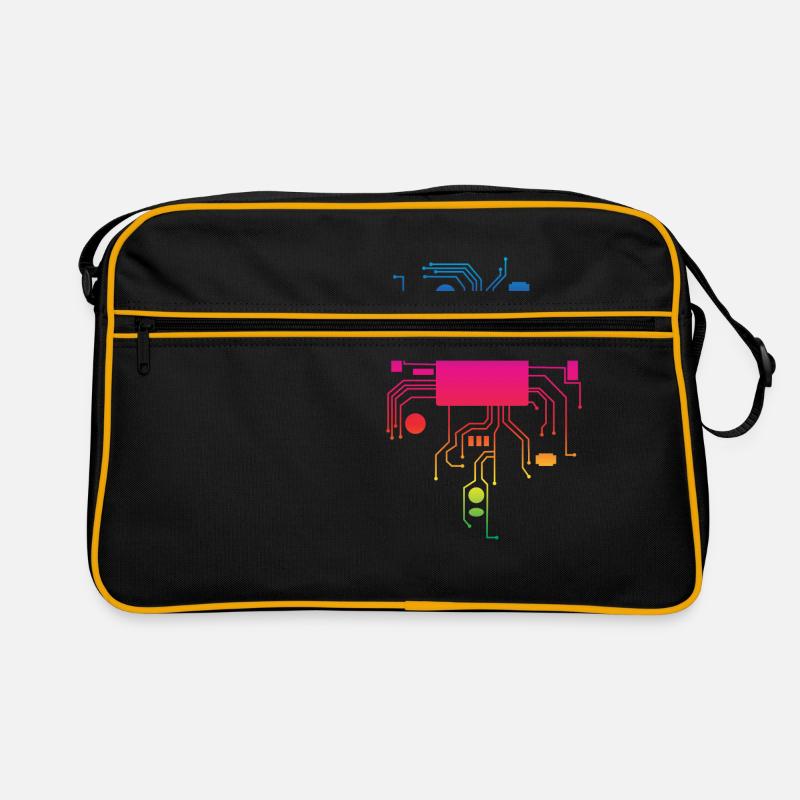 Cadeau parfait codant le teeshirt pour le Sac Retro
