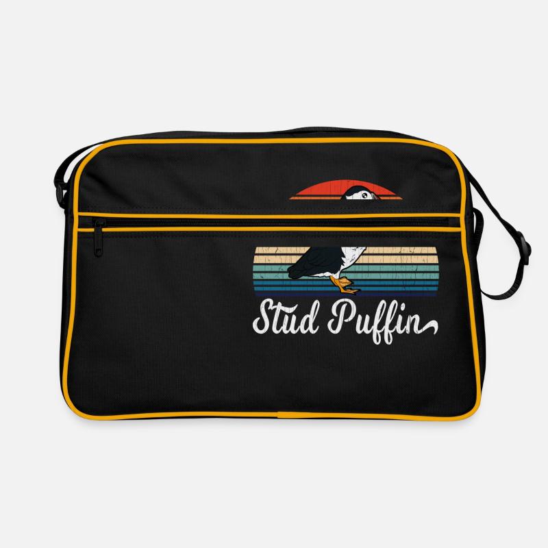 Seien Sie Hahn des Wegs mit diesem stilvollen Retro Tasche