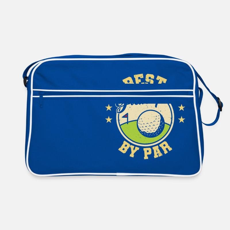 Unique Golfing Tee For Golfers Saying "Best Retro Bag