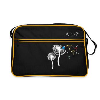 Belle Chemise De Parachutisme Pour Les - Sac Retro - noir/or - Devant