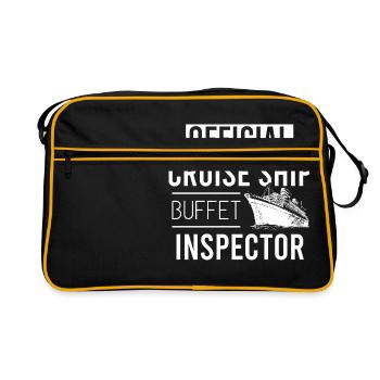 Une conception simple d'ancre pour des marins - Sac Retro - noir/or - Devant