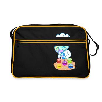 Great Baking Design For Bakers Tshirt Design " - Retro Bag - black/gold - Front