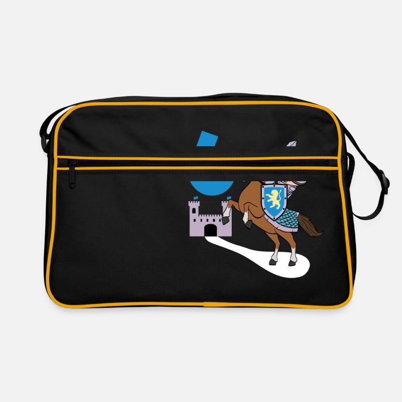 6th Birthday Great gift idea for every knight and Retro Bag