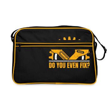 Tshirt parfait pour le superviseur de la - Sac Retro - noir/or - Devant
